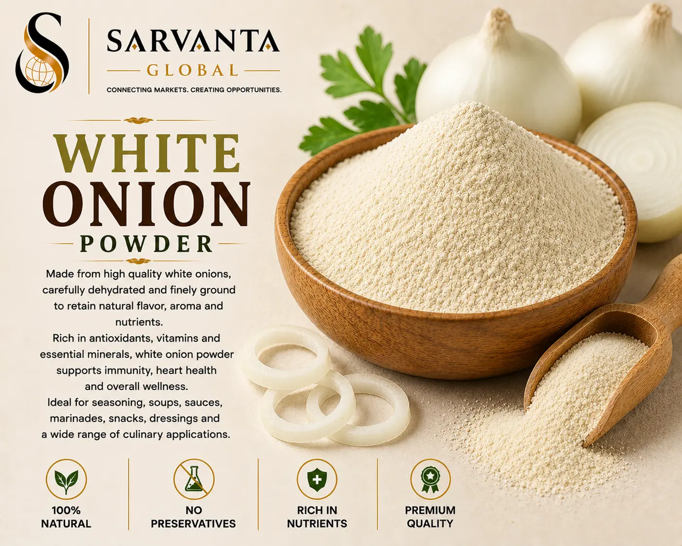 White Onion Powder